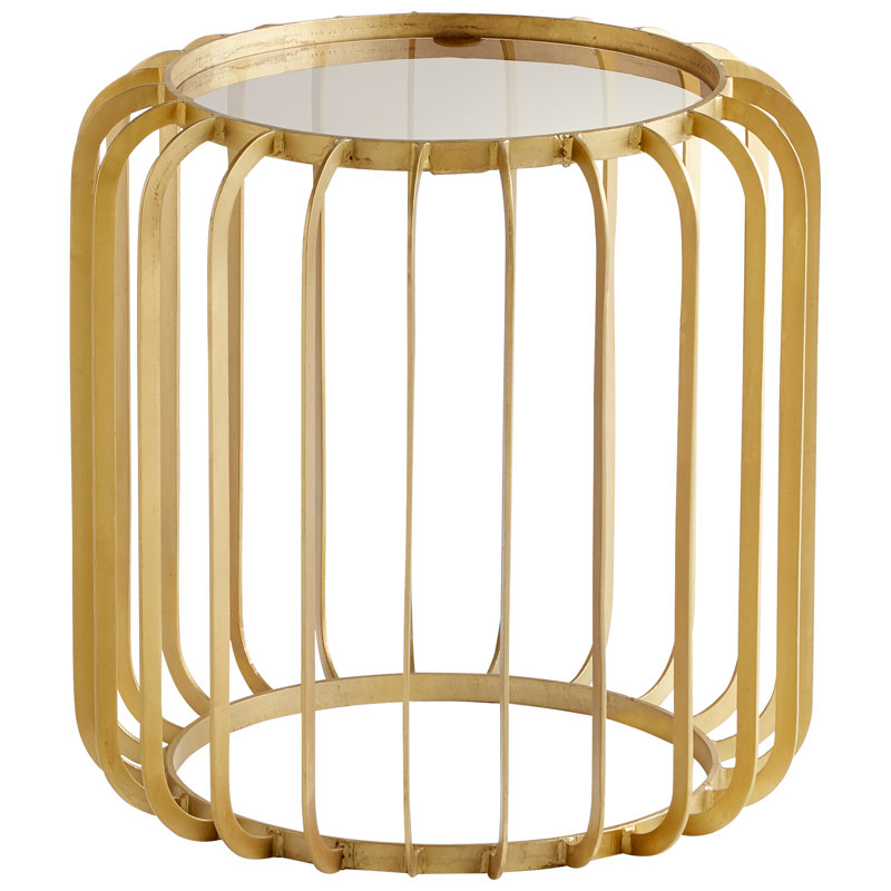 Gildrum Glass End Table