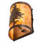 Ayush 1 - Light Flush Mounted Sconce