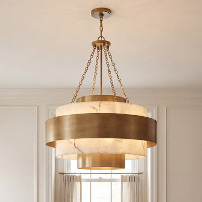 Davenport 8-Light Pendant in Antique Patina