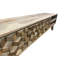 Geometrical TV Unit Mango Wood