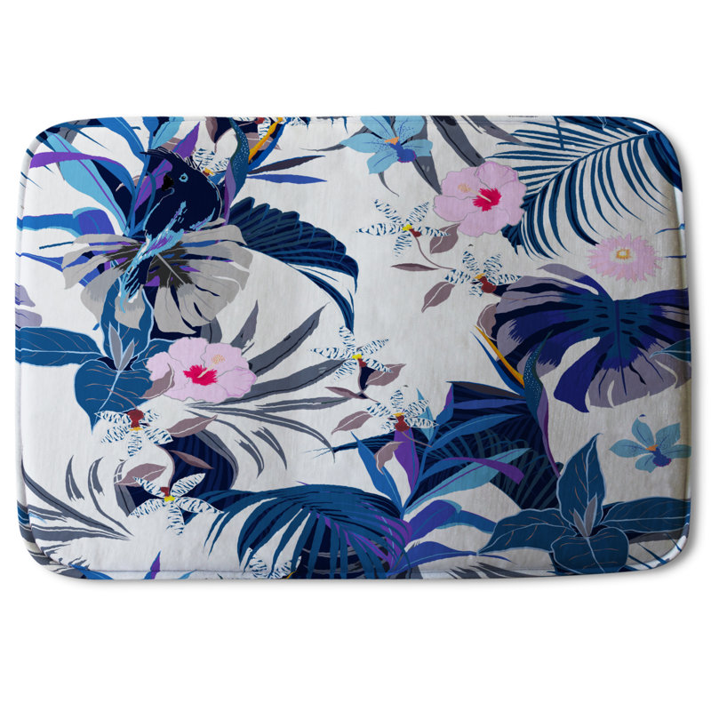 Aizlee Memory Foam Non-Slip Bath Rug