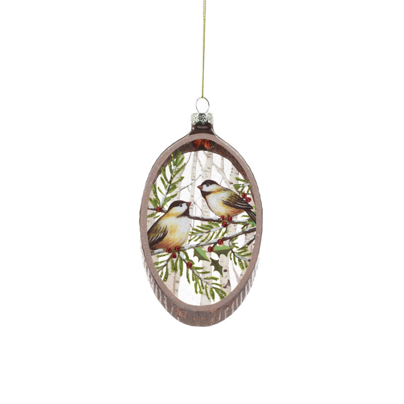5.5'' Handmade Solid Colour Glass Holiday Shaped Ornament