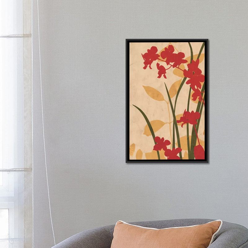 " Hideaway II " by Erin Lange, 26" H x 18" W x 1.5" D, Black Framed Canvas, No Matte