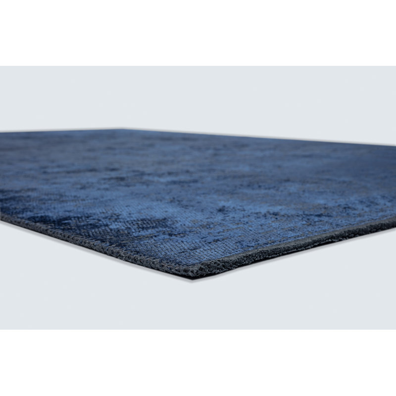 Blue Luxury Area Rug, Rectangle 7'10" x 11'2"