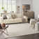 Mullican Sandy Solid Ivory/Beige Easy Care Indoor/Outdoor Area Rug