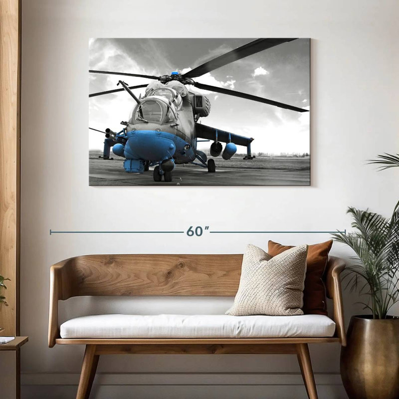 Pop héliport Mait, H 30 po x l 45 po