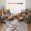 Modular L-Shaped Steel Computer Desk-1560055787