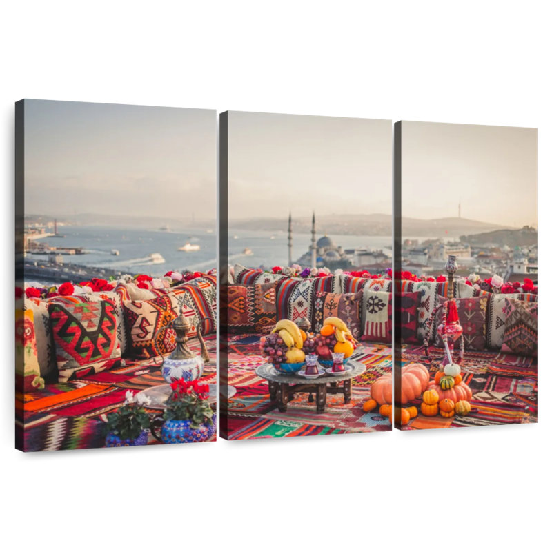 Sebbie Lounging In Istanbul, 36" H x 57" W