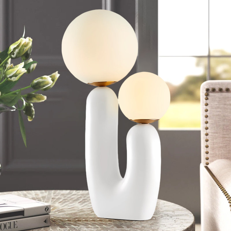 Jamila LED Ceiling Light, White