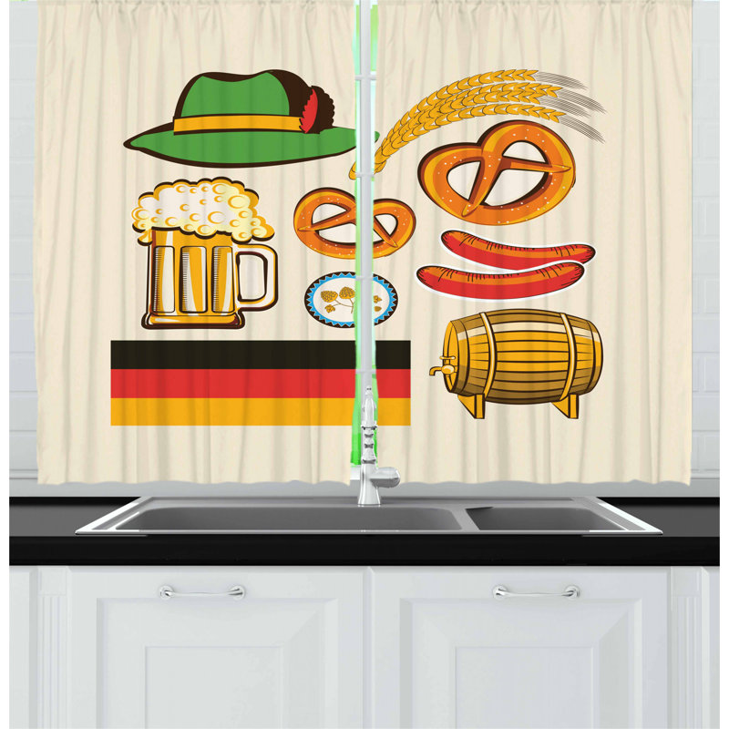 Tailored Kitchen Curtain