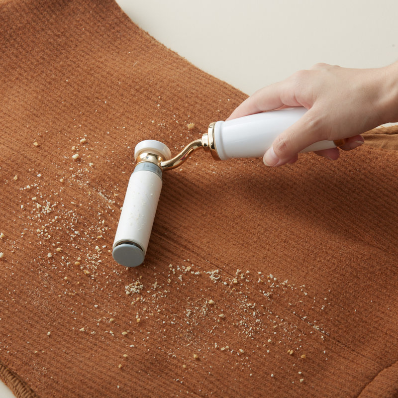 SALAV LR-900 Retro Edition Fabric Shaver + Lint Roller, Titanium, Pearl