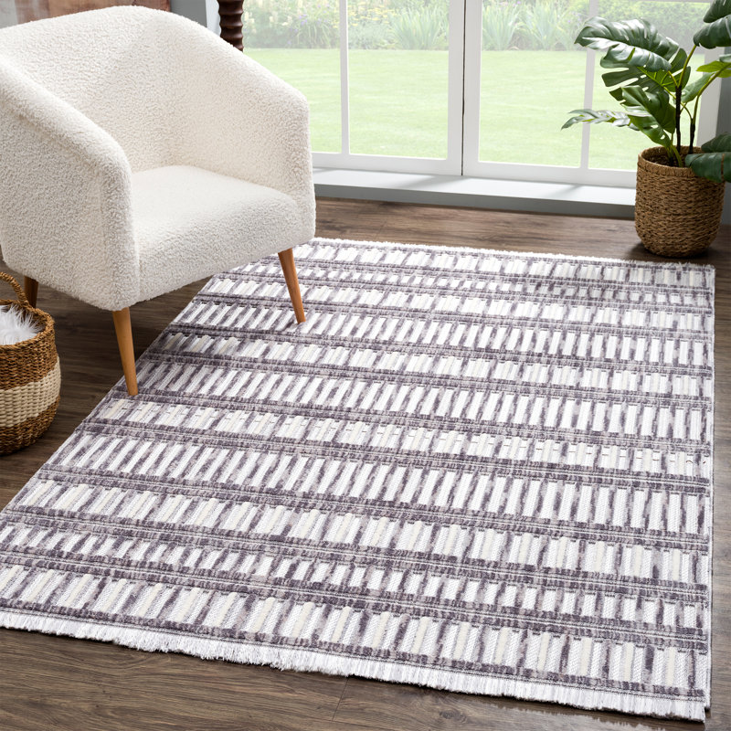 Geometric Indoor Rug, Rectangle 7'10" x 10'6"
