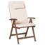 Folding Patio Dining Armchair with Cushion-843165662
