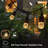 Indoor 30 - Bulb 720'' Plug-in LED Novelty String Light