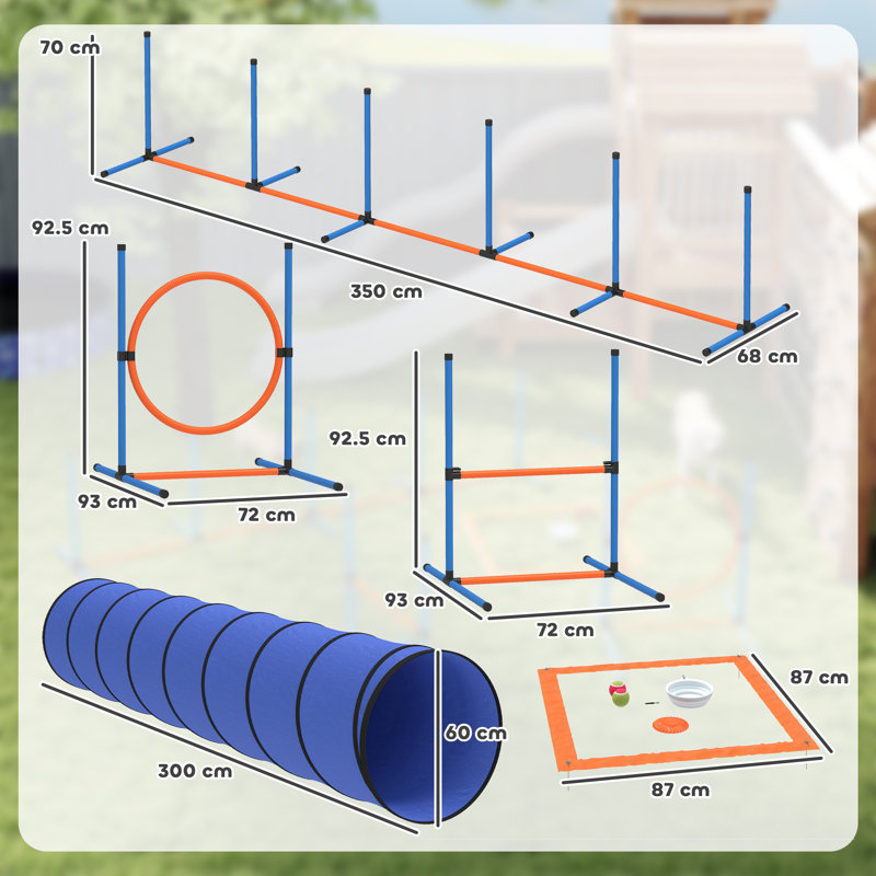 70cm H Plastic Dog Agility