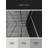 Machine Washable Bracondale Squash Court Scene Modern & Contemporary Striped Rug in Gray – Black Binding-379925536