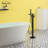 1 Handle Floor Freestanding Tub Filler with Diverter-71368079