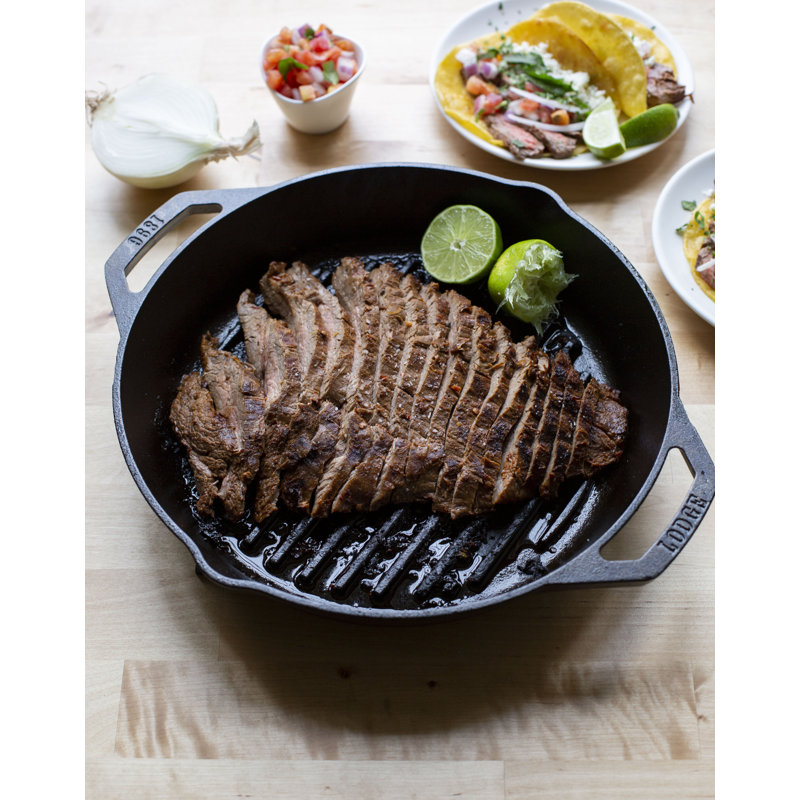 12 Inch Dual Handle Grill Pan, 12" W