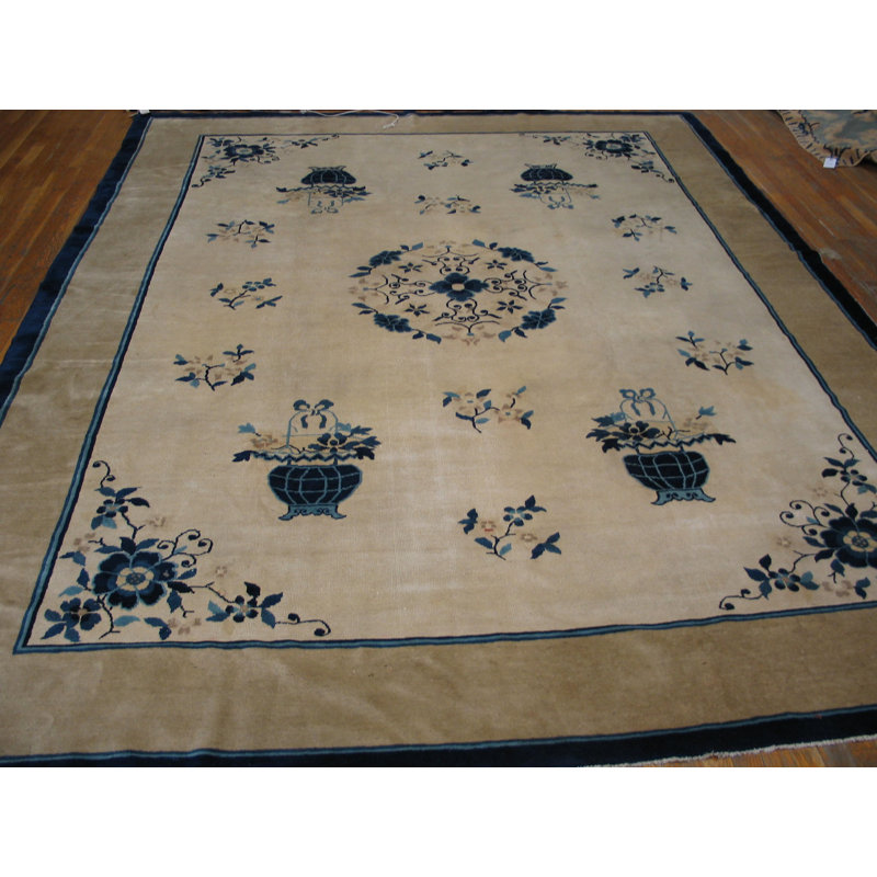 Tapis chinois antique des années 1890