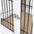 Wooden Dog Crate Furniture with Cushion - 32 Inch Medium Dog Kennel with Double Doors - Indoor Decorative Pet House End Table for Small and Medium Pets (White)-789794532