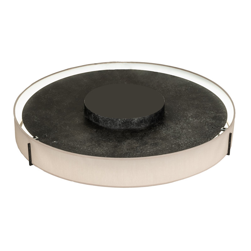 Plafonnier encastré en tissu 30 po DEL