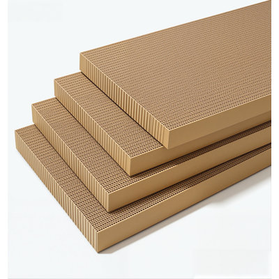 Tapis à griffer plat réversible pour chat, planche à gratter en carton ondulé, tapis à griffes double face pour protéger les chats d'intérieur, paquet de 4