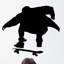 Adhésif décoratif Skateboard Silhouette III-101078053
