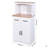 Wooden Kitchen Cabinet Pantry Storage Microwave Cabinet With Storage Drawer