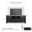 Acadian 75" Tv Console