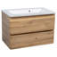 Meuble-lavabo simple avec plateau 27,3 po Haislee-2052839568