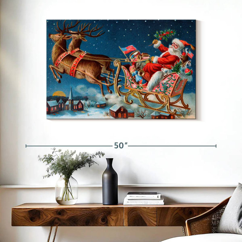 Père Noël, H 26 po x l 39 po