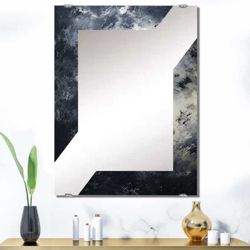 Rownan - Miroir mural Tachisme MIR136240, 40 po x 30 po