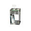 Modern Bauhaus Stainless Steel End Table, Open Storage Shelf Top End Table for Living Room Bedroom Entryway