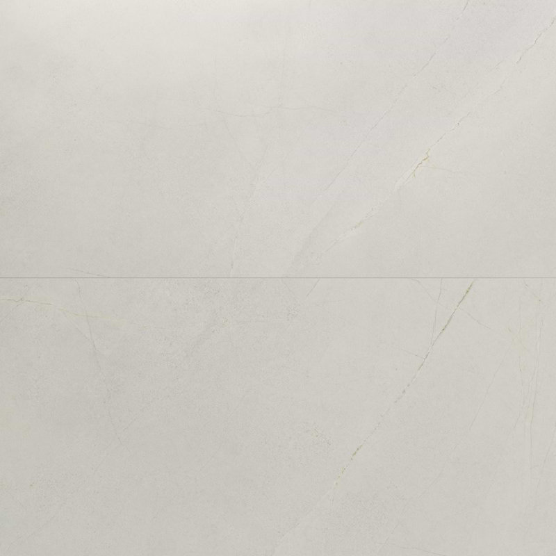 Theo 23.62 In. X 47.24 In. Marble Look Antique Satin Porcelain Floor And Wall Tile (15.49 Sq. Ft. / Case), Blanco White
