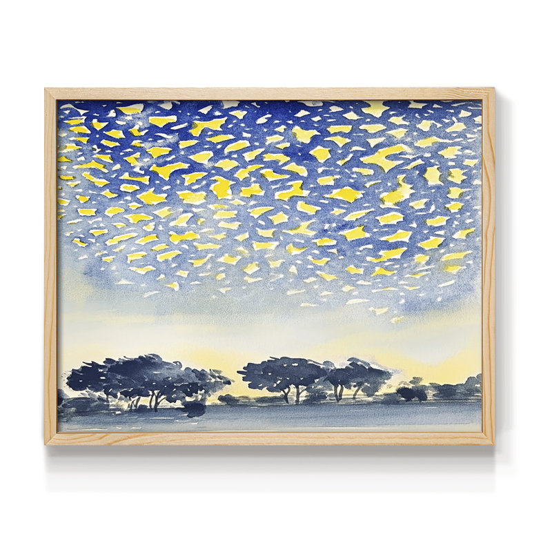 LANDSCAPES Series XLVII -Framed Print - Restickable