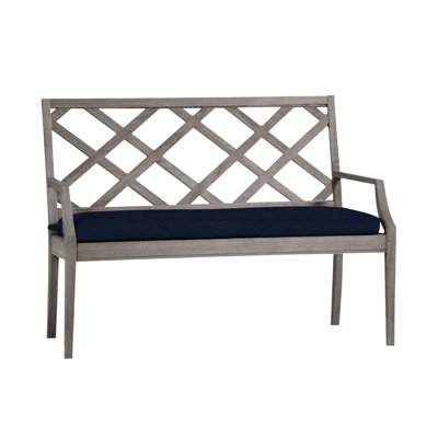 Haley Teak 48" Bench - Oyster