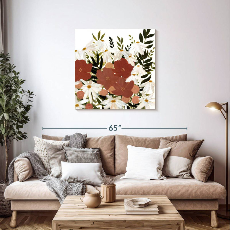 Harnek Terracotta Wildflowers I