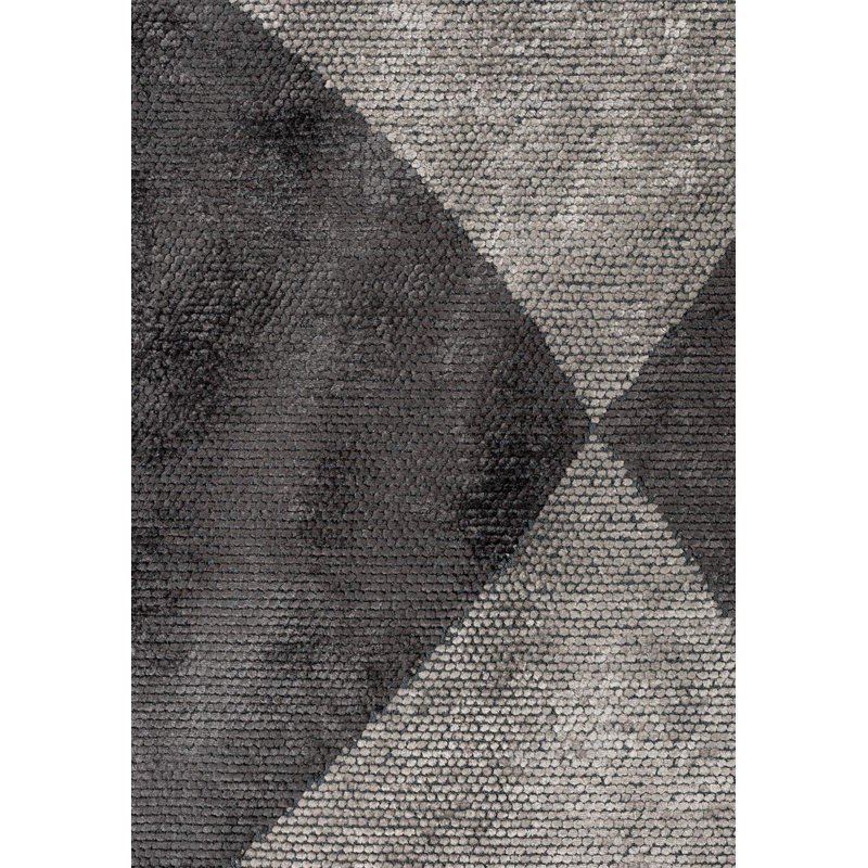 Modern Abstract Area Rug, Rectangle 6'7" x 8'3"