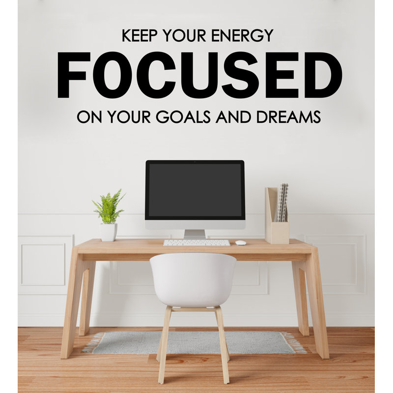Adhésif décoratif de bureau, citation autocollant pour employé de bureau, autocollant de motivation travail d'équipe