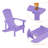 Bucareli Ergonomics Plastic Adirondack Chair-586038960