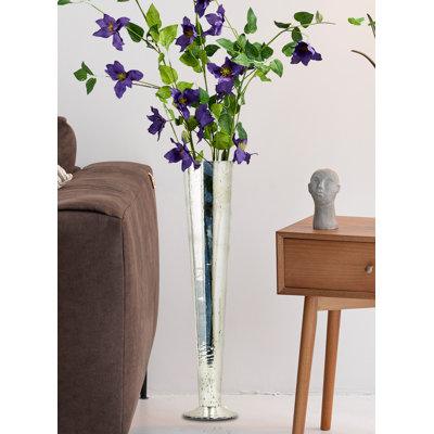 Vase de plancher en aluminium Jahdari
