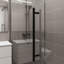 57"-60" W x 76" H Sliding Frameless Shower Door with 3/8-in (8mm) Tempered Glass Stainless Steel Hardware-97649714