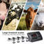 Trousse d'échelle pour animaux de ferme 10000 lb - Balance de plancher robuste pour bovins, moutons, chevaux - Balance à palette avec 4 capteurs de deux tons et boîte de jonction