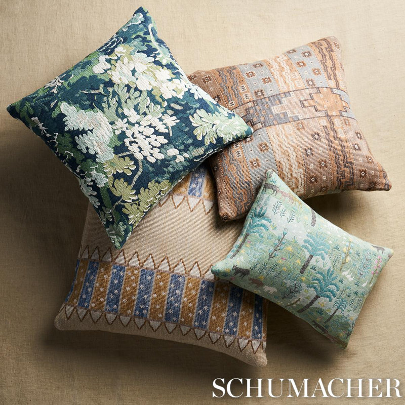 Las Colinas Scenic Tapestry Pillow