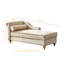 Chaise longue moderne avec revêtement en velours-1452563878