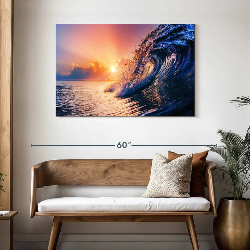 Gillard Sundown Ocean Wave