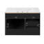 Ensemble d'armoire de salle de bain murale 30 "avec lavabo en céramique, meuble de salle de bain avec porte à fermeture en douceur et tiroirs, meuble-lavabo moderne avec lavabo-556903904