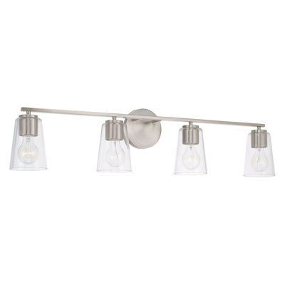 4 - Light Dimmable Vanity Light