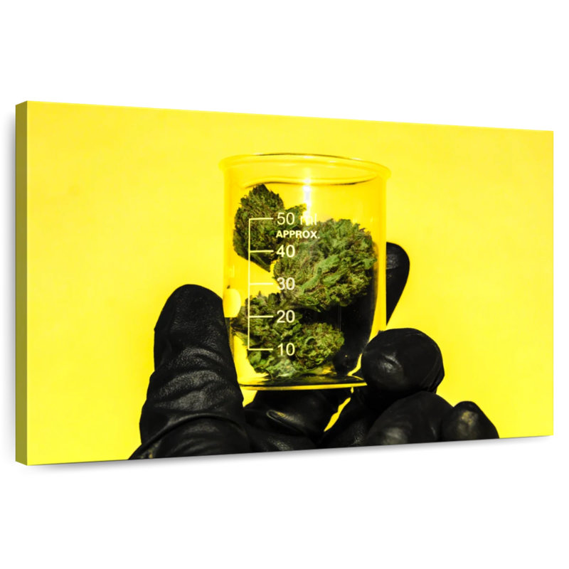 Senne Marijuana Laboratory, 32" H x 48" W