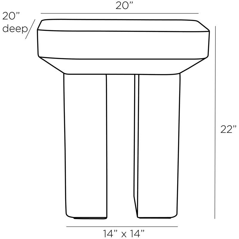 Spiazzo Accent Table